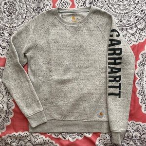 Light Gray Marl Carhartt Crewneck Sweatshirt